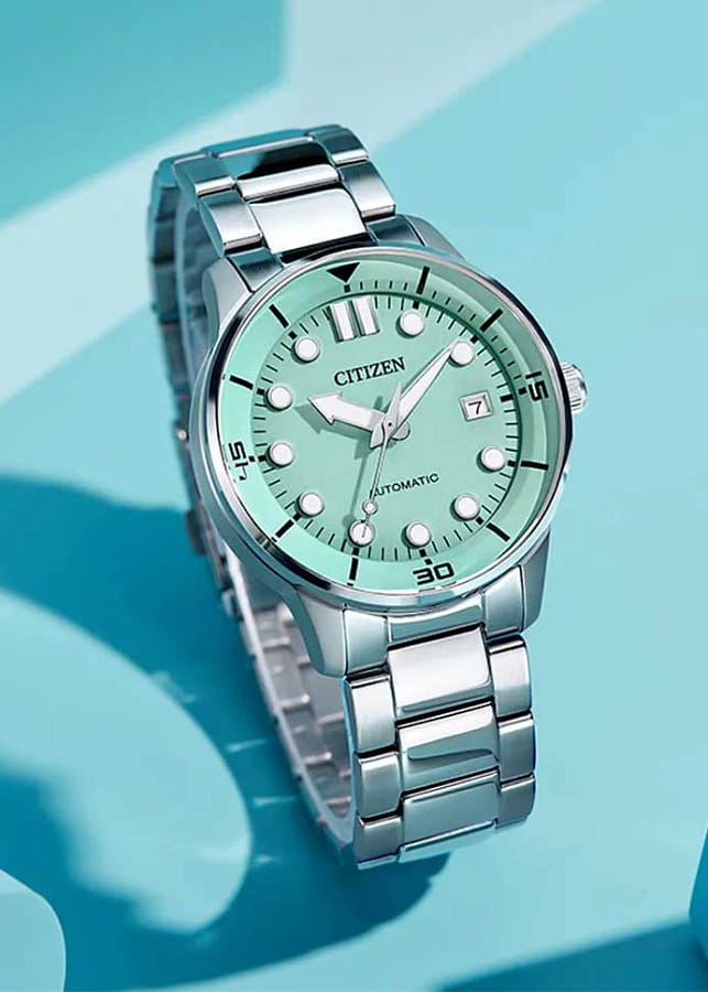 Часы Citizen Automatic NJ0191-83M — сталь металл, Япония