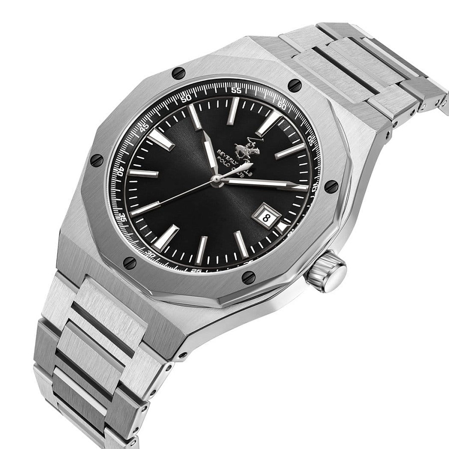 Часы Beverly Hills Polo Club BP3788X.350 — кварцевые, сталь металл