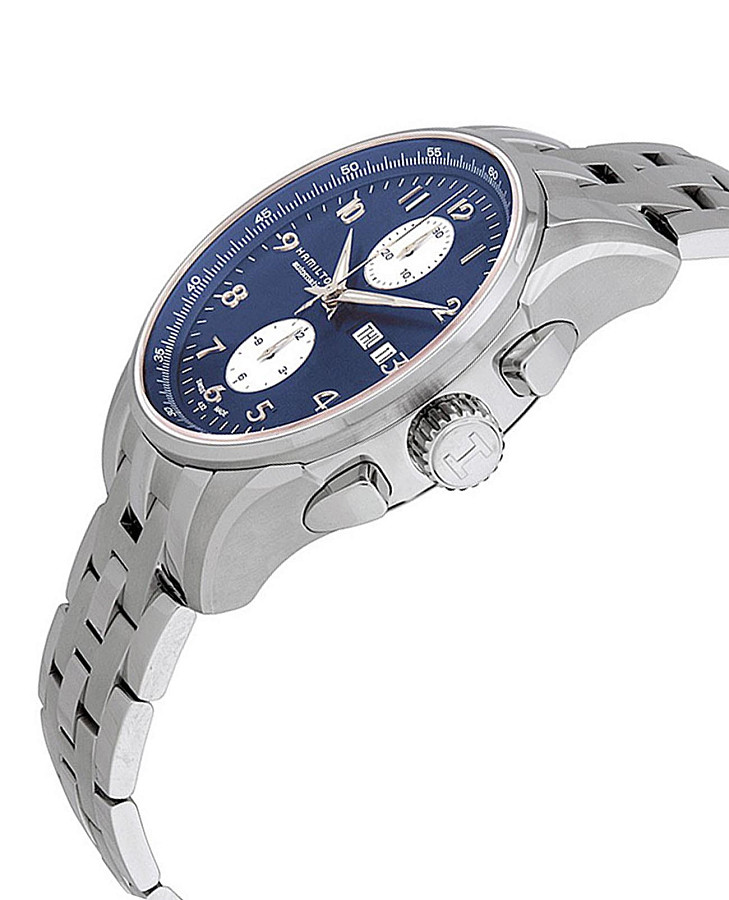 Часы Hamilton Jazzmaster Maestro Auto Chrono H32766143 — механические, сталь
