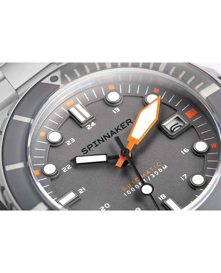 Часы Spinnaker Dumas SP-5081-KK — механические, металл сталь