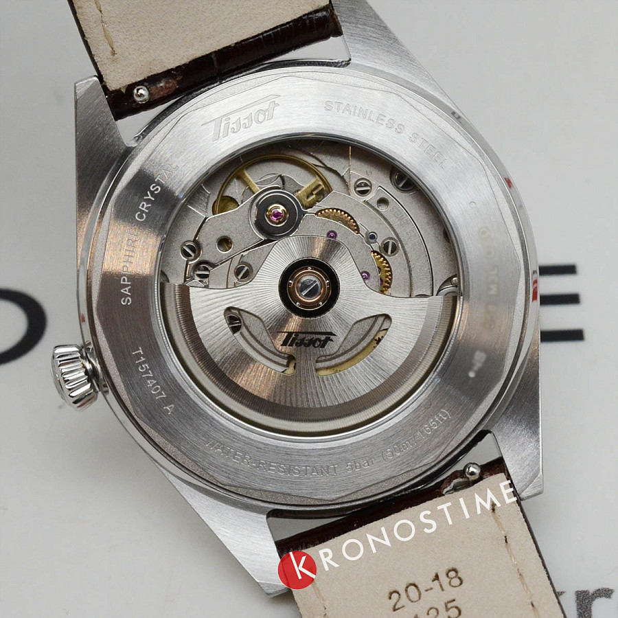 Часы Tissot Visodate 39mm T157.407.16.031.00 — артикул T1574071603100