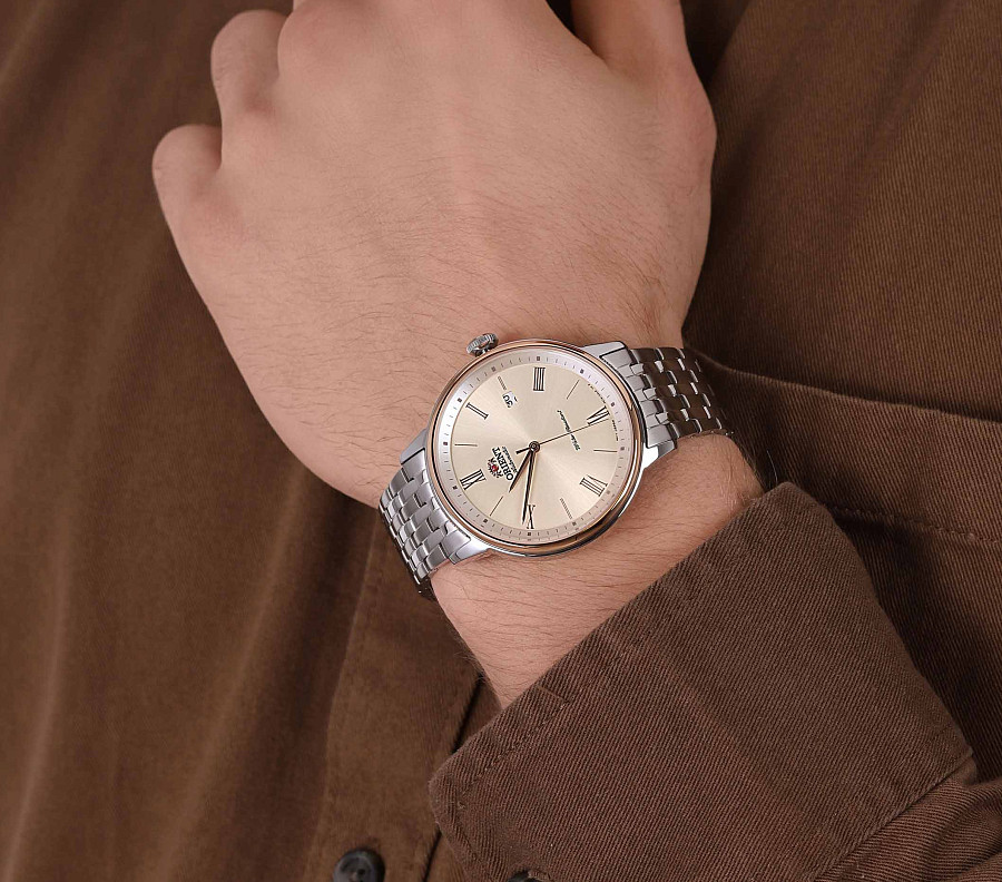 Часы Orient Automatic RA-AC0J01S10 (RN-AC0J01S) — механические, металл сталь
