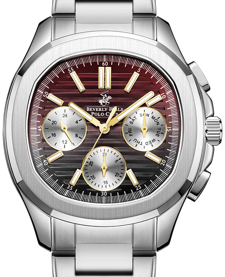 Часы Beverly Hills Polo Club BP3212X.381 — кварцевые, сталь металл
