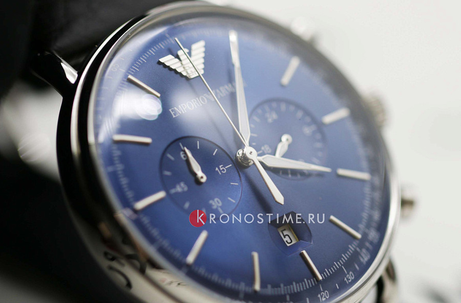 Часы Emporio Armani AR11105 — кожаный, мужские