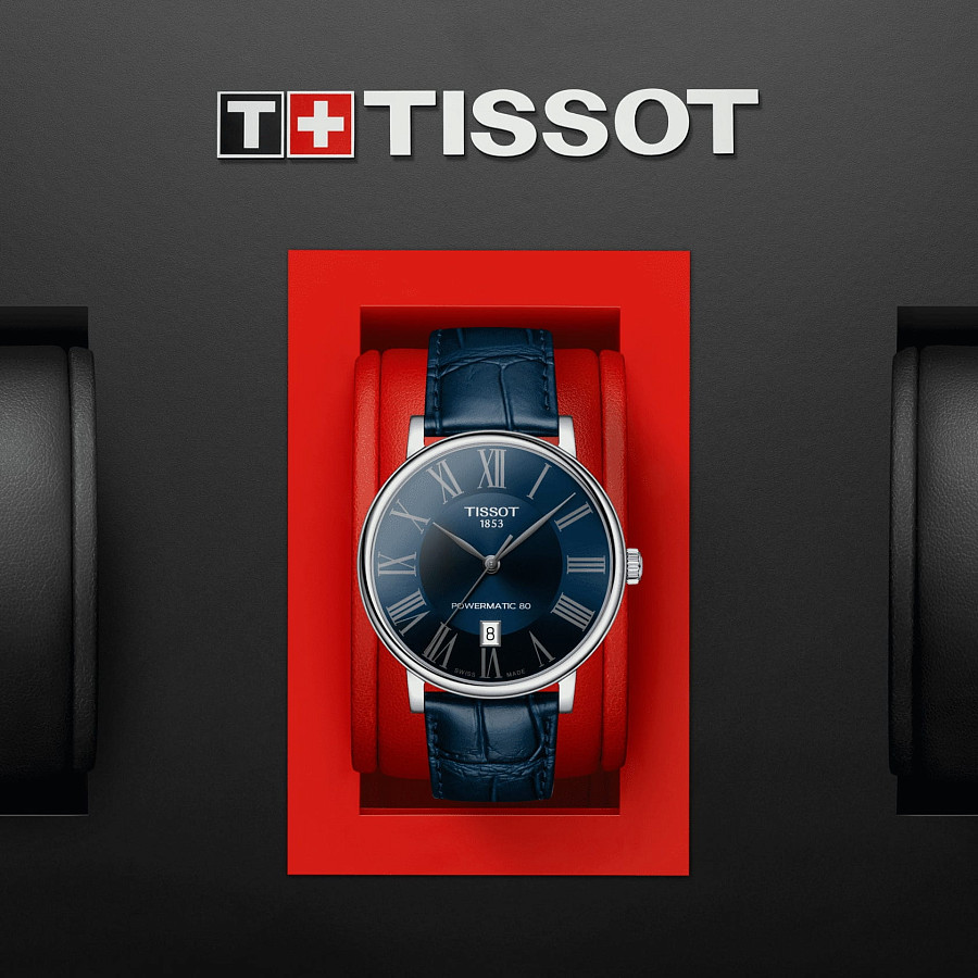 Часы Tissot Carson Premium Powermatic 80 T122.407.16.043.00 — артикул T1224071604300