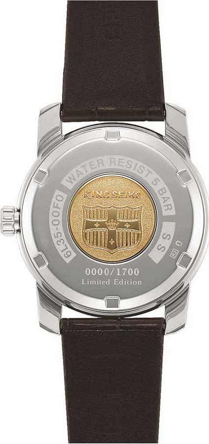 Часы Seiko King Seiko SJE087J1 — кожаный, мужские