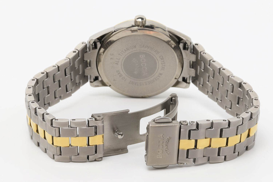 Часы Boccia Titanium 3272-04 — титан, Германия
