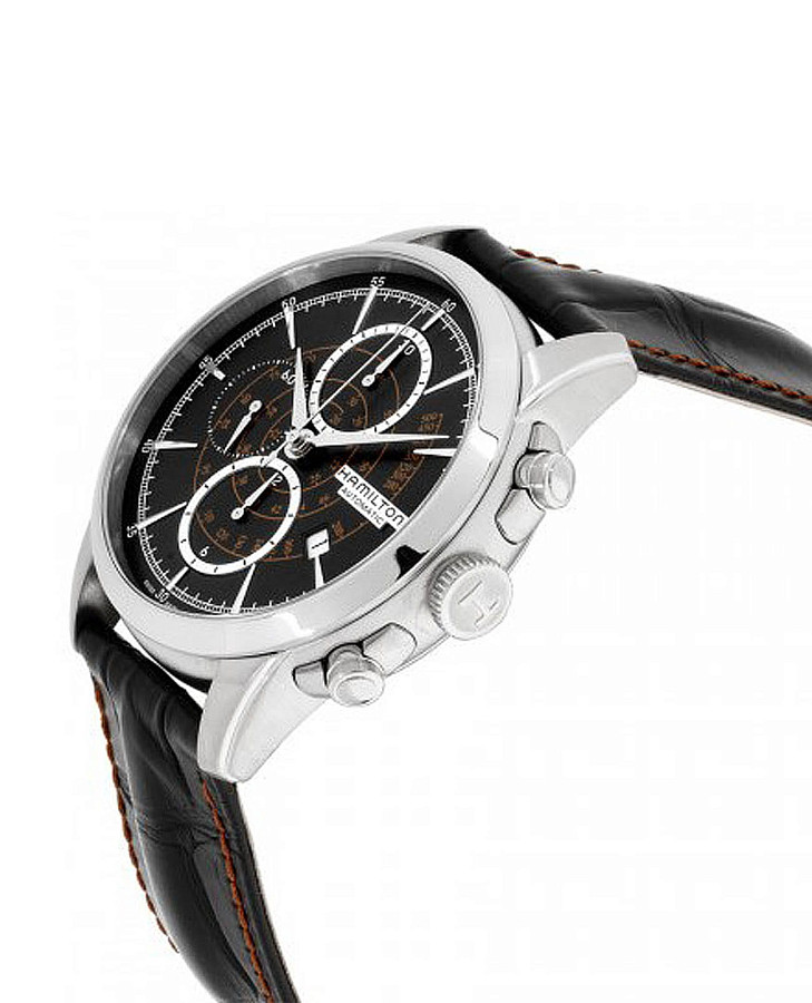 Часы Hamilton Jazzmaster Auto Chrono H40656731 — механические, сталь металл