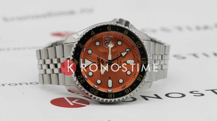 Часы Seiko 5 Sports SSK005K1 — механические, металл сталь