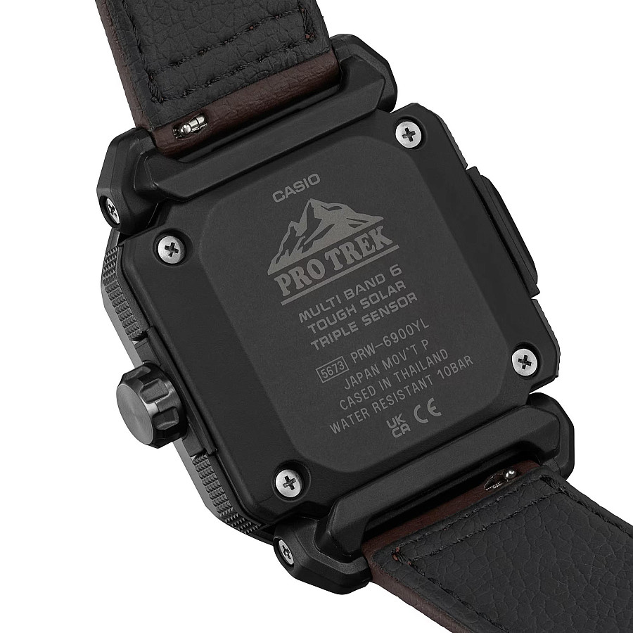 Часы Casio Pro Trek PRW-6900YL-5DR (PRW-6900YL-5) — Япония, кварцевые