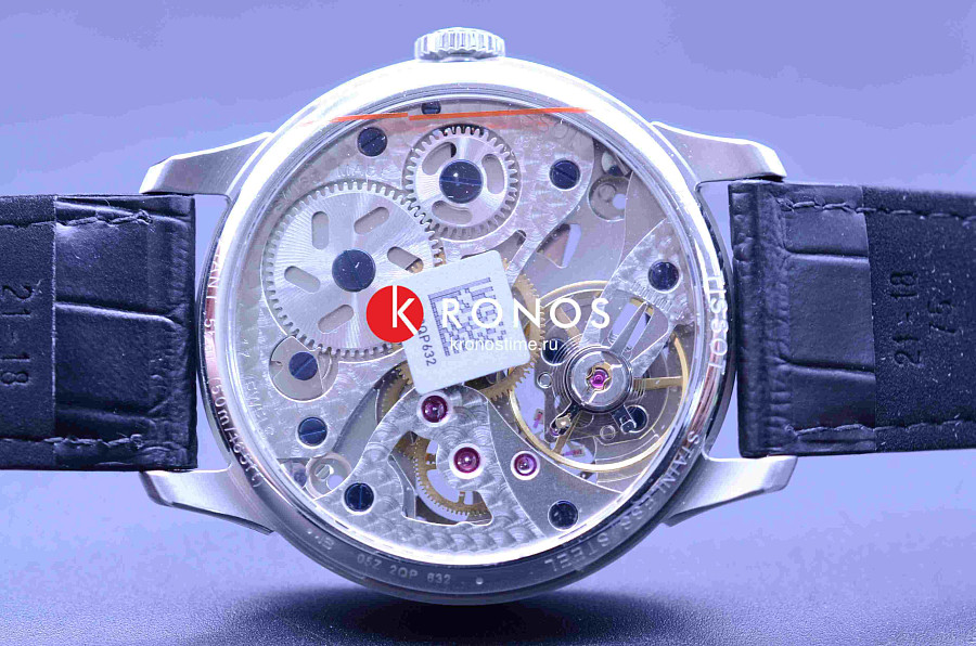 Часы Tissot Chemin des Tourelles Squelette T099.405.16.418.00 — сталь металл, кожаный
