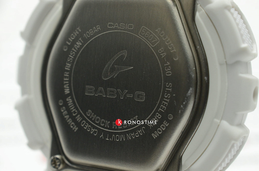Часы Casio Baby-G BA-130-7A1DR (BA-130-7A1ER) — пластик, кварцевые