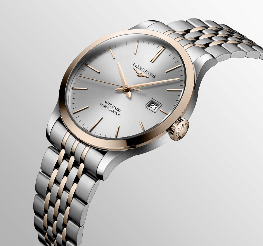 Часы Longines Record Collection L2.821.5.72.7 — Швейцария, механические