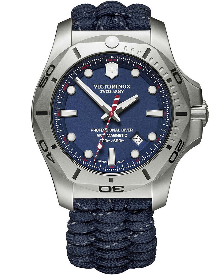 Часы Victorinox I.N.O.X. Professional Diver 241843 — мужские, синий