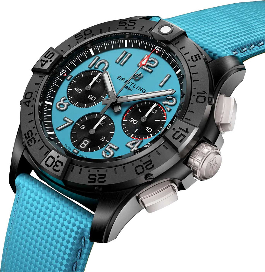 Часы Breitling Avenger B01 Chronograph 42 mm SB0146101L1X1 — кожаный, мужские