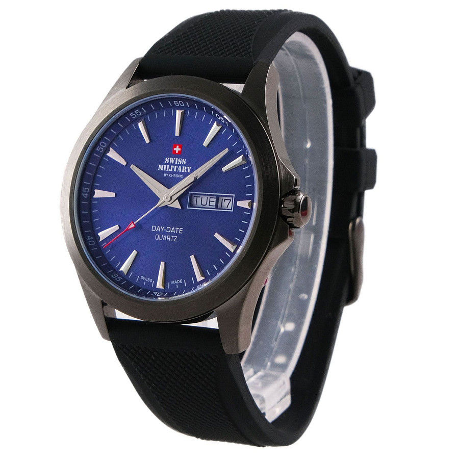 Часы Swiss Military by Chrono Day Date SMP36040.18 — Швейцария, кварцевые