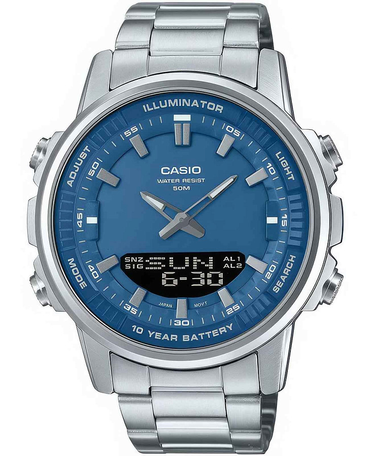 Часы Casio Collection AMW-880D-2A1VDF (AMW-880D-2A1) — мужские, синий