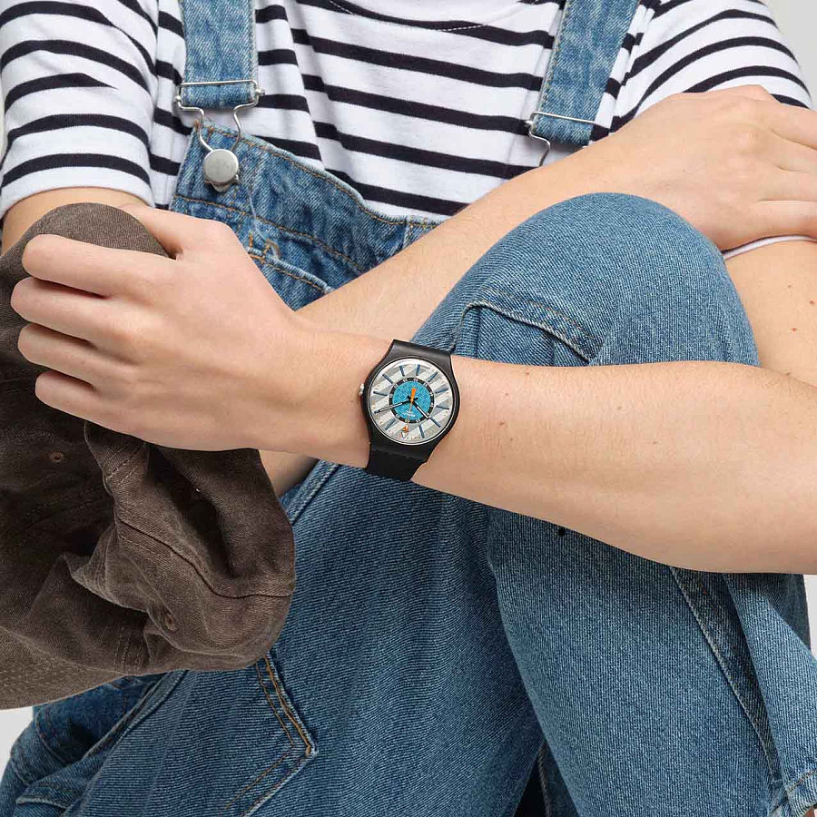 Часы Swatch New Gent Bioceramic Standard SO32B119 — артикул SO32B119