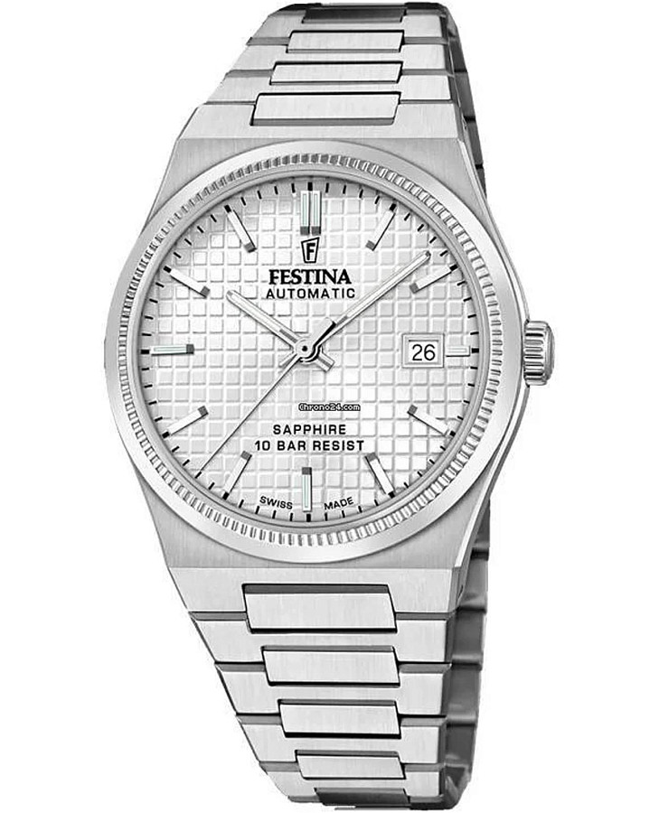 Часы Festina Classics F20028/1 — мужские, белый