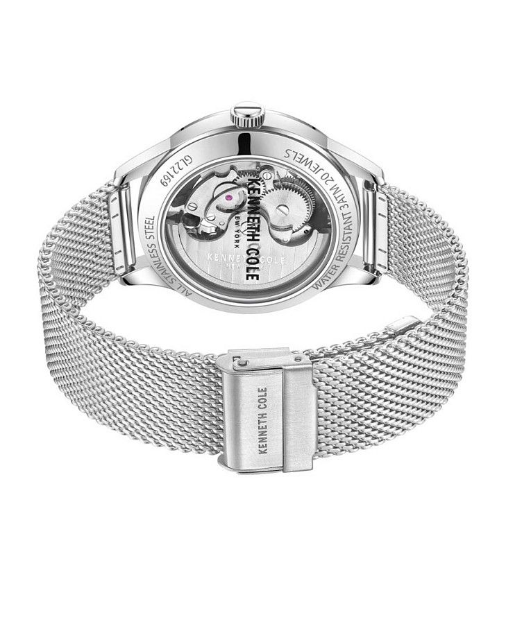 Часы Kenneth Cole Automatic KCWGL2216905 — синий, металл сталь