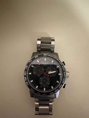 Фото покупателя: Швейцарские наручные часы Tissot SuperSport Chrono T125.617.11.051.00 с хронографом