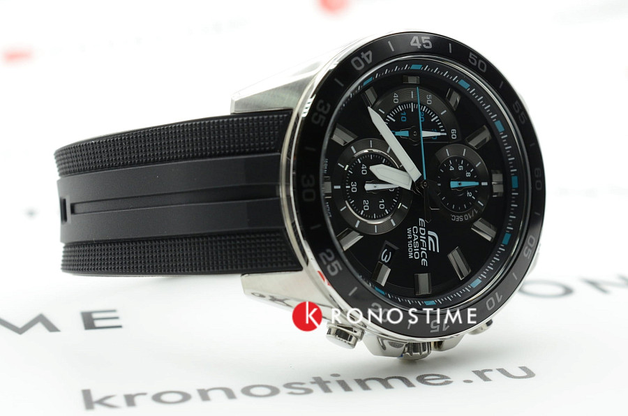 Часы Casio Edifice EFV-550P-1AVUDF (EFV-550P-1A) — мужские, черный