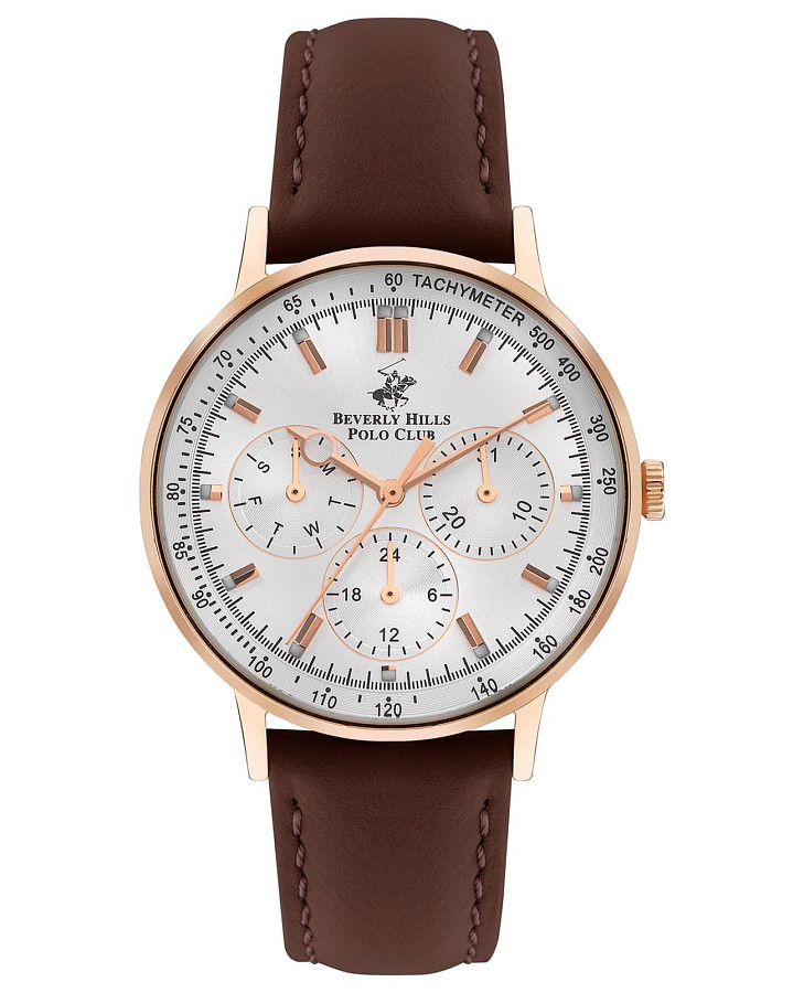 Часы Beverly Hills Polo Club BP3391C.532 — женские, серебристый