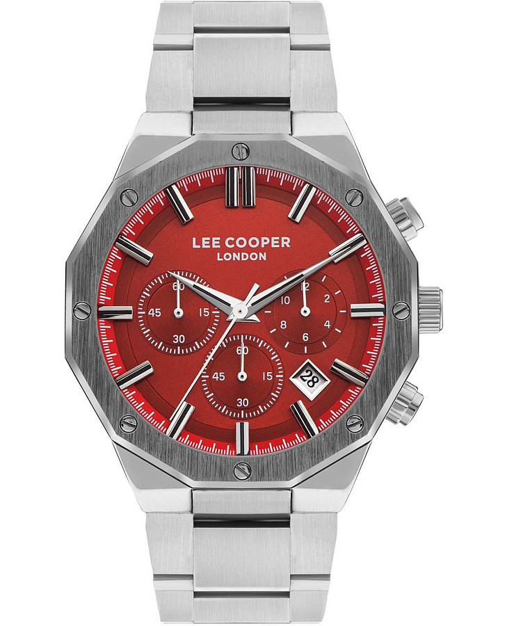 Часы Lee Cooper LC07807.370 — мужские, красный