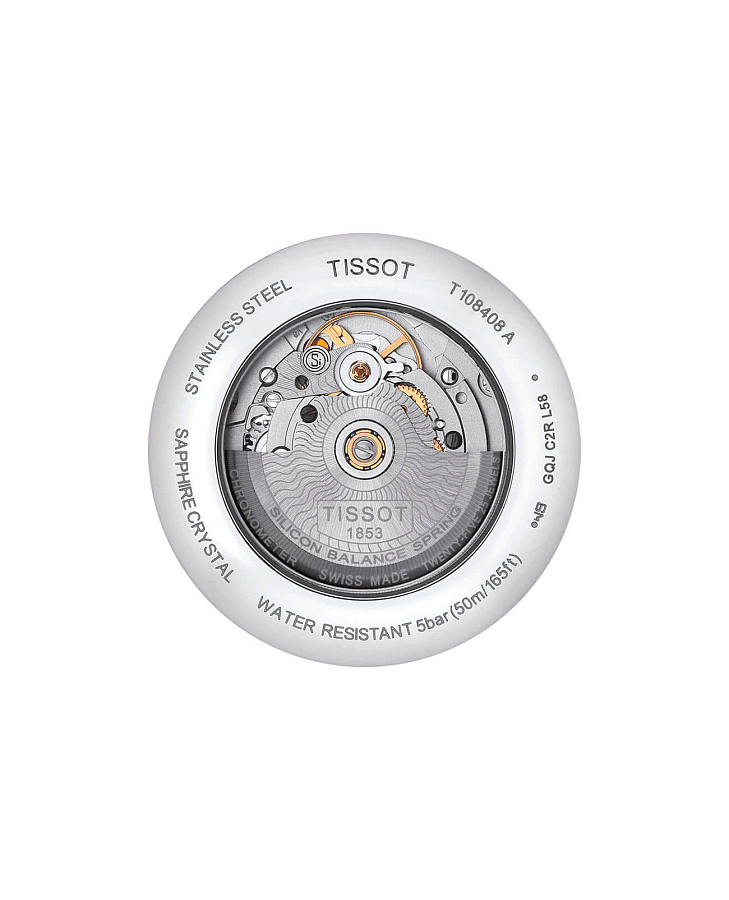 Часы Tissot Ballade Powermatic 80 COSC T108.408.11.057.00 — сталь металл, Швейцария