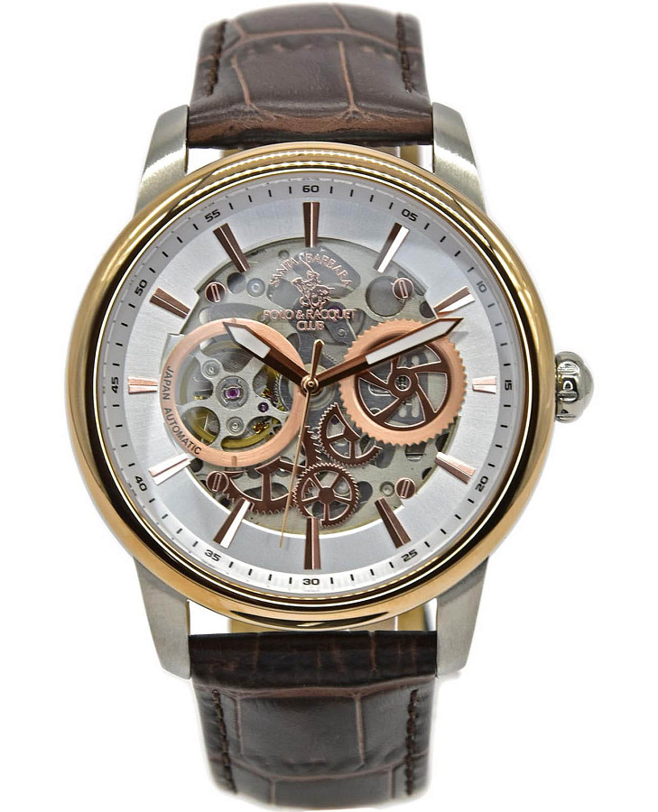 Часы Santa Barbara Polo & Racquet Club Luxury SB.1.10522-5 — мужские, белый