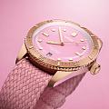 Швейцарские механические часы Oris Divers Sixty‑Five 'Cotton Candy' 01 733 7771 3158-07 3 19 04BRS, фото 3