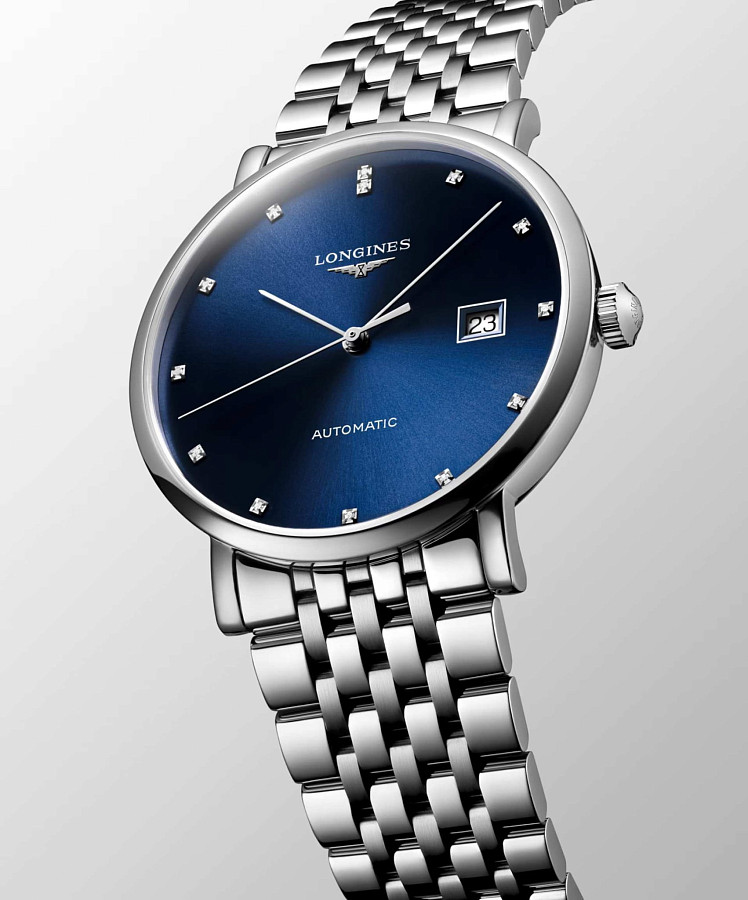 Часы Longines Elegance Elegant Collection L4.910.4.99.6 — нержавеющая сталь, мужские