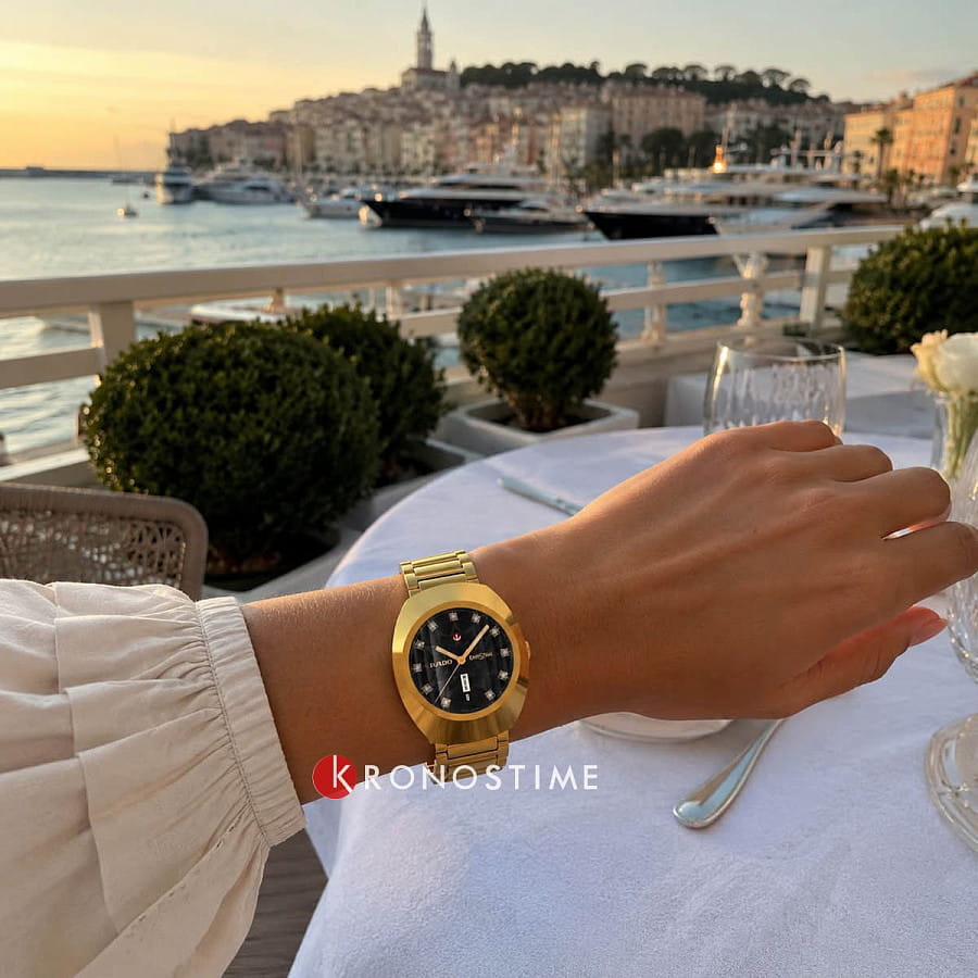 Часы Rado DiaStar Original Automatic R12161613 — механические, сталь металл