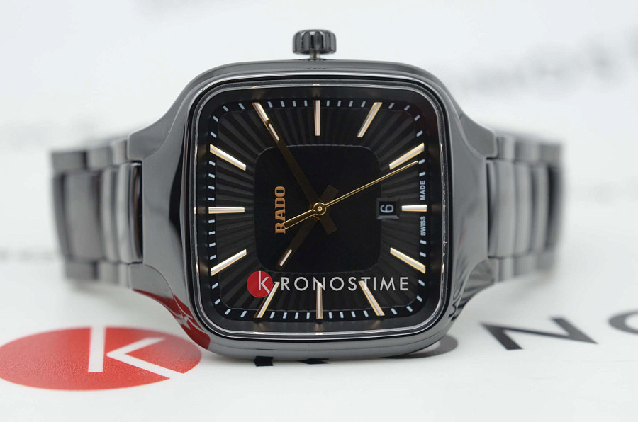 Часы Rado True Square R27080172 — высокотехнологичная керамика + титан, женские