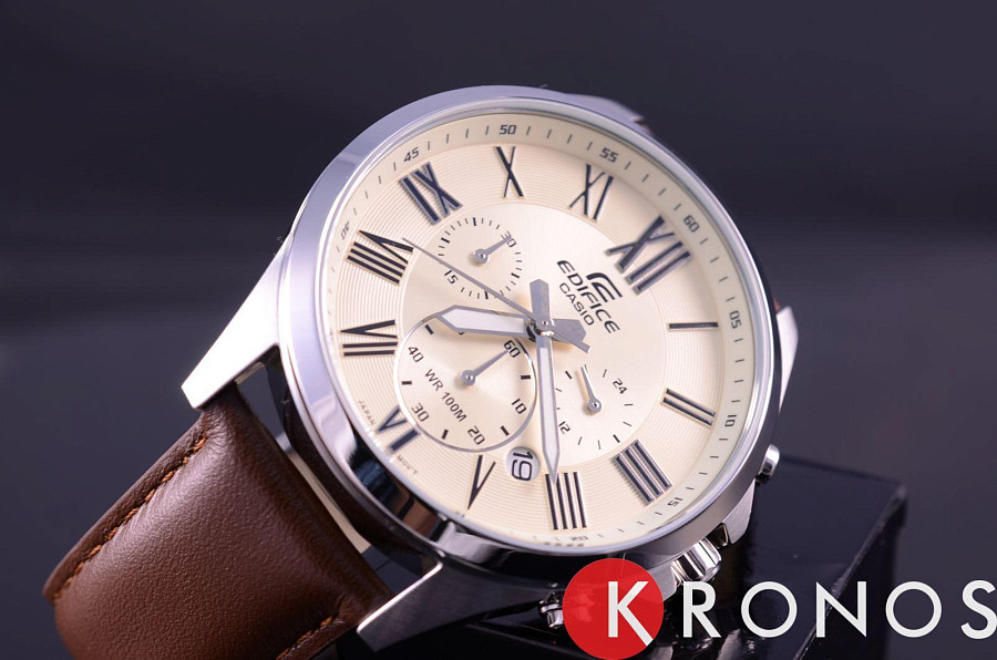 Часы Casio Edifice EFV-500L-7A — металл, Япония
