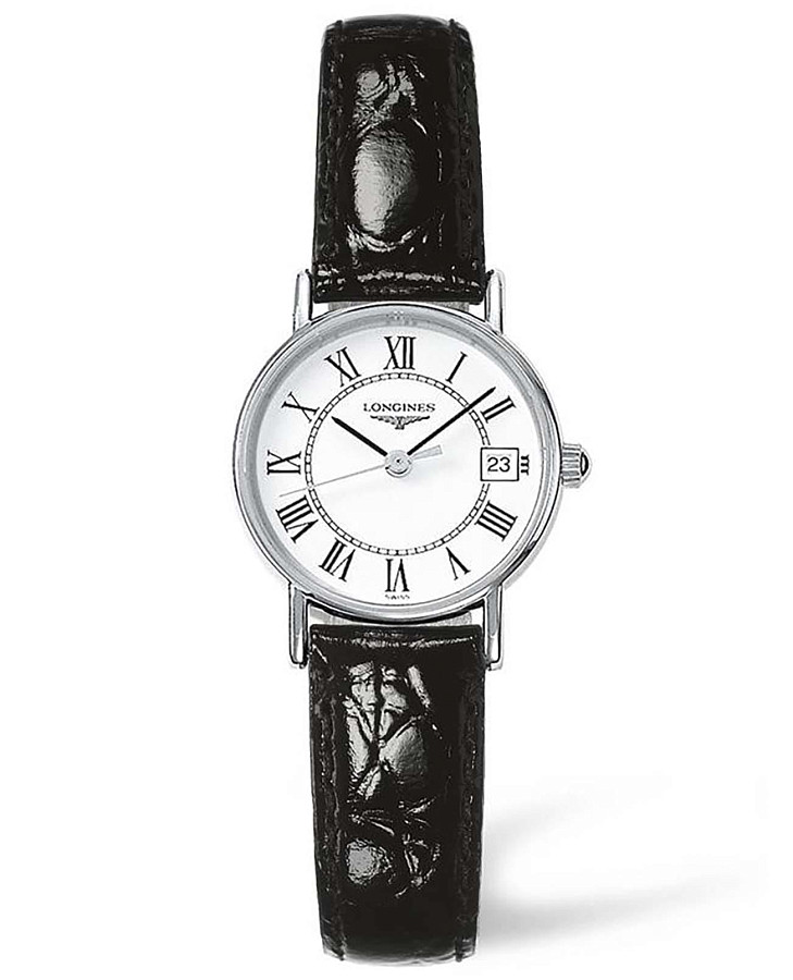 Часы Longines Presence L4.319.4.11.2 — женские, белый
