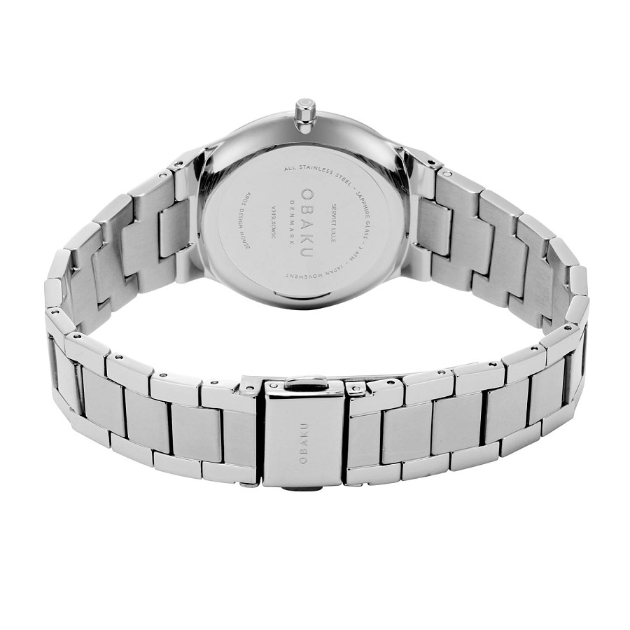 Часы Obaku Serviet V305LXCWSC — женские, серебристый