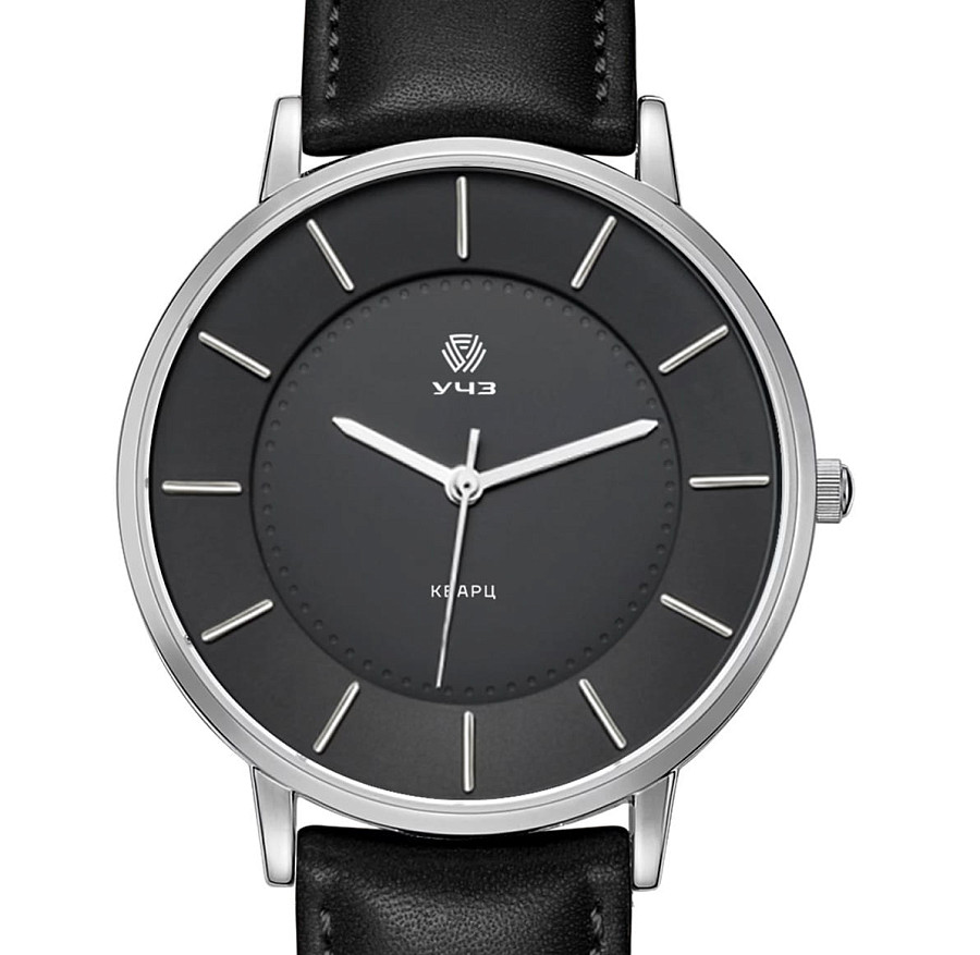 Часы УЧЗ Spectr 1280L-5 — кварцевые, латунь