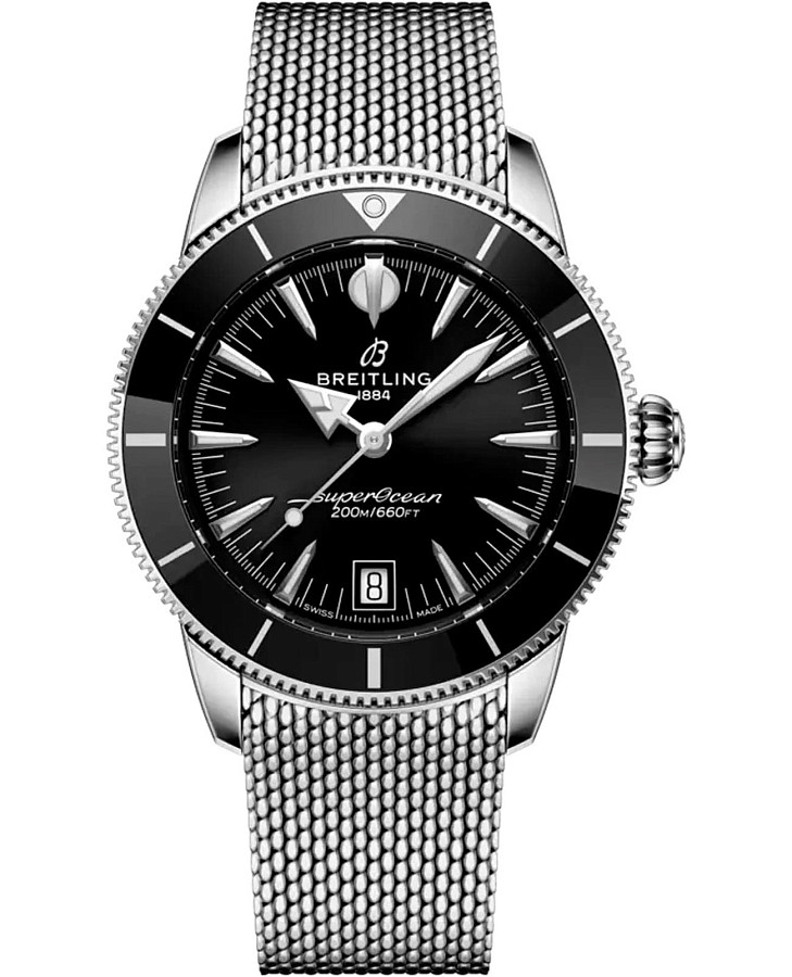 Часы Breitling Superocean Heritage B31 Automatic 42 AB3110241B1A1 — мужские, черный