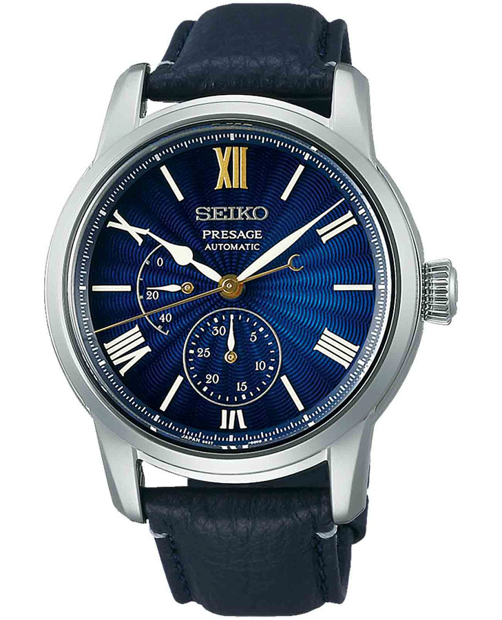 Часы Seiko Presage SPB399J1 — мужские, синий