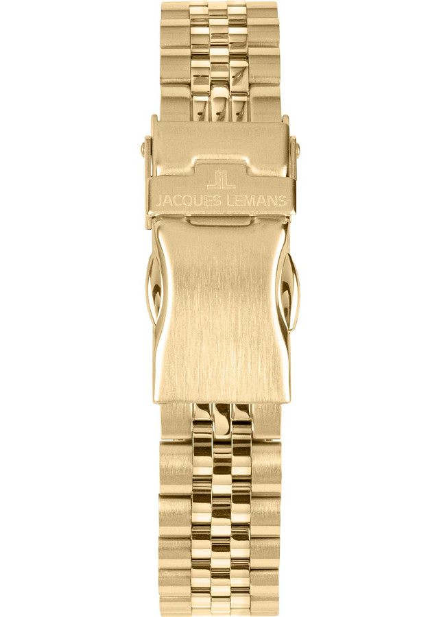 Часы Jacques Lemans Derby 1-2085L — кварцевые, металл сталь
