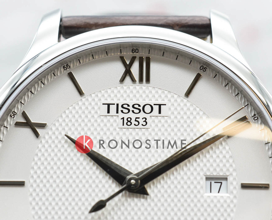 Часы Tissot Tradition T063.610.16.038.00 — сталь металл, Швейцария
