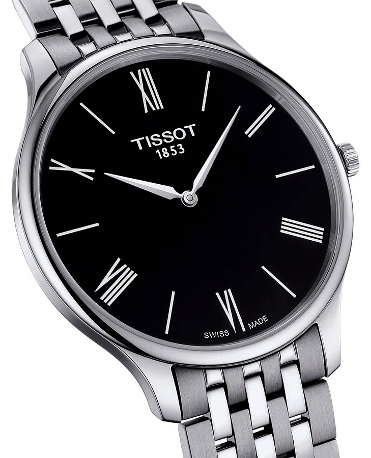 Часы Tissot Tradition 5.5 T063.409.11.058.00 — кварцевые, металл сталь