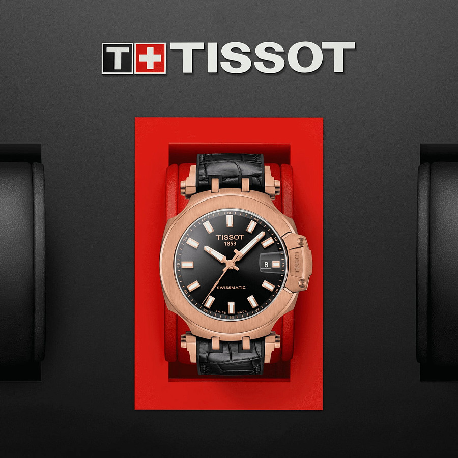 Часы Tissot T-Race Swissmatic T115.407.37.051.00 — кожаный, мужские