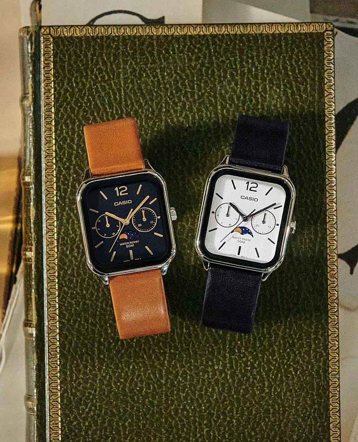 Часы Casio Collection MTP-M305L-7A — белый, металл сталь
