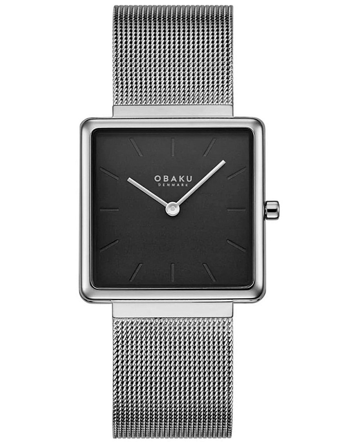 Часы Obaku Mesh V236LXUUMU — женские, черный