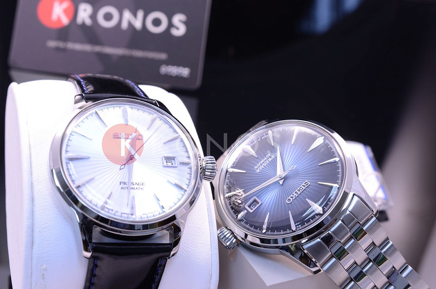 Часы Seiko Presage SRPB43J1 — мужские, черный