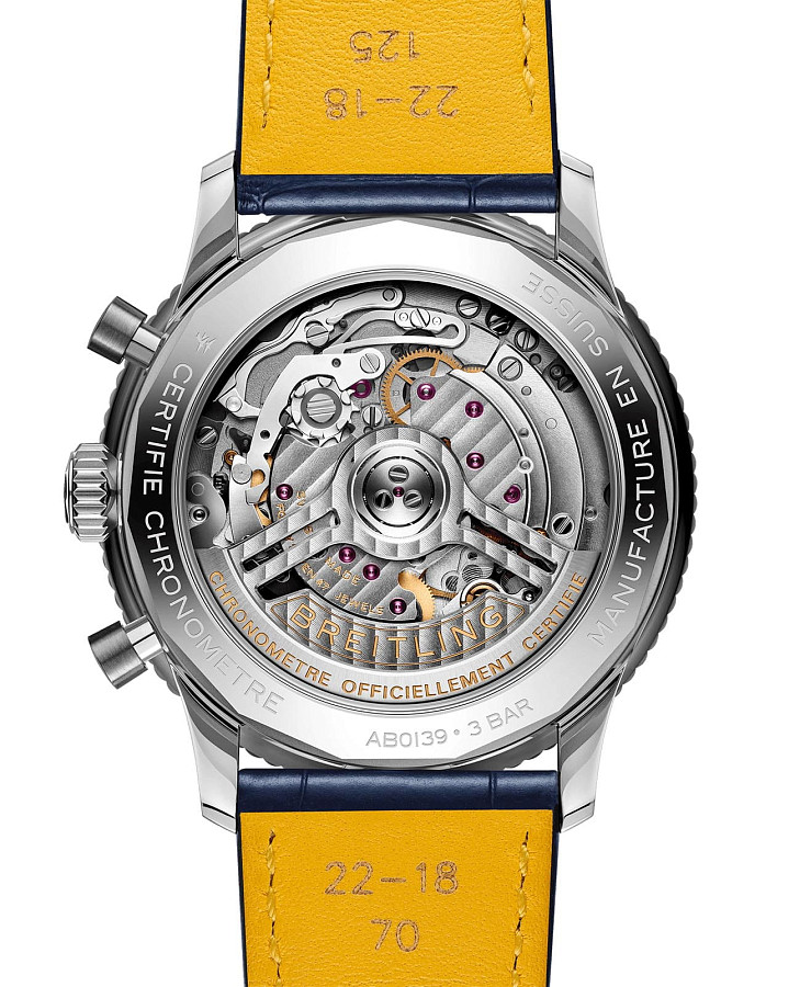 Часы Breitling Navitimer B01 Chronograph 41 AB0139631C1P1 — кожаный, мужские