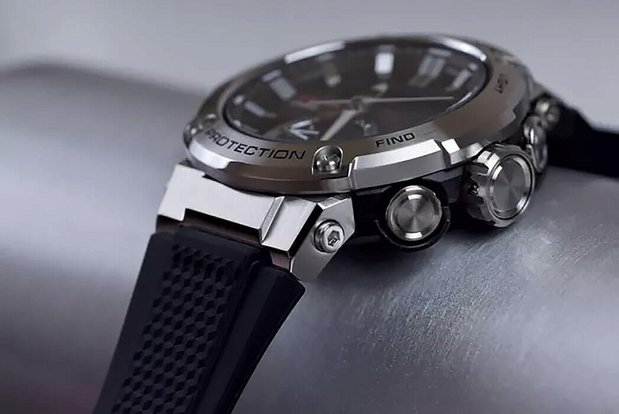 Часы Casio G-Shock GST-B200-1A — электронные, Япония, мужские