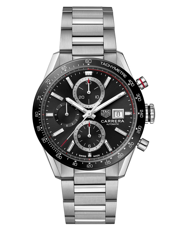 Часы TAG Heuer Carrera CBM2110.BA0651 — мужские, черный